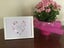 Beautiful handmade button “Merry Christmas” framed gift Carousel 8