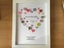 Beautiful handmade button “Merry Christmas” framed gift Carousel 10