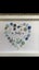 Beautiful handmade button “Merry Christmas” framed gift Carousel 12