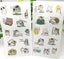 Cat's Mood Words Washi Stickers 6 sheets ST354 Carousel 3