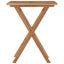 vidaXL Folding Garden Table 60x60x75 cm Solid Teak Wood Carousel 2