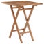 vidaXL Folding Garden Table 60x60x75 cm Solid Teak Wood Carousel 3