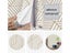 HaoHome Hexagon Contact Paper Removable Peel And Stick Wallpaper Self Adhesive Carousel 6