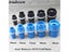 20-50mm Black/Blue/White Aquarium PVC Waterproof Pipe Butt Fitting Carousel 5