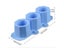 Octagonal Silicone Mold For Concrete Fleshy Flower Pot Candlestick Ceramic Clay Carousel 7