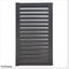Aluminium Pedestrian Louver Gate 1M (PL10IL) Carousel 1