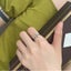 925 Sterling Silver Cross Ring "Claudia" Carousel 4