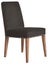 Dining Chair Pascal - Dark Grey Velvet with Antique Studs Carousel 1