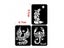 34pcs/Lot Dragon Wolf Tattoo Stencils Template For Men Arm Back Chest Paint Carousel 6