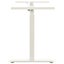 vidaXL Manual Height Adjustable Standing Desk Frame Hand Crank White Carousel 4