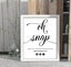 Wedding Sign Wedding Decor Custom Social Media Sign Wedding décor Party Print Carousel 1