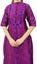 Phagun Women's Straight Magenta Dupion Kurti With Band Collar Casual Clothing Carousel 6