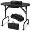 Folding Manicure Table Nail Beautician Desk Workstation Carousel 3