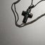 Paua shell cross pendant with silver chain from Optima Carousel 9