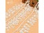 Milk Silk Embroidered Lace Fabric 3 4Yards Width 7cm 12cm Off White RS1274 Carousel 8