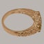 Rose Gold Natural Opal & Citrine Womens Trilogy Ring - Full 9ct UK Hallmark Carousel 2