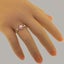 Rose Gold Pearl & Ruby Womens Ring - Full 14k UK Hallmark Carousel 5