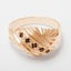 Rose Gold Natural Garnet Womens Band Ring - Full 9ct UK Hallmark Carousel 2
