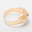 Rose Gold Natural Diamond Womens Band Ring - Full 14ct Gold UK Hallmark Carousel 3