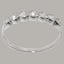 Sterling Silver Natural Diamond & Opal Womens Eternity Ring - Full UK Hallmark Carousel 2