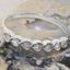 Sterling Silver Natural Diamond & Opal Womens Eternity Ring - Full UK Hallmark Carousel 5