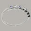 Sterling Silver Cubic Zirconia Amethyst Eternity Ring - Full UK Hallmark Carousel 3