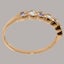 Rose Gold Natural Diamond & Amethyst Womens Eternity Ring - Full 18k UK Hallmark Carousel 3