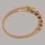 Rose Gold Pearl & Citrine Womens Eternity Ring - Full 14k UK Hallmark Carousel 3