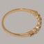 Rose Gold Pearl & Citrine Womens Eternity Ring - Full 14k UK Hallmark Carousel 4