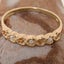 Rose Gold Pearl & Citrine Womens Eternity Ring - Full 14k UK Hallmark Carousel 5