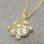 Gold Synthetic Cubic Zirconia Womens Vintage Pendant - Full 9ct UK Hallmark Carousel 4