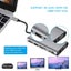 USB Type C Hub Type-C HDMI 4K VGA Adapter RJ45 Lan Ethernet 3.5mm Jack Audio SD Carousel 3