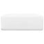 vidaXL Ceramic Basin Square with Overflow and Faucet Hole 41 x 41 cm Carousel 5
