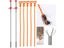 7PCS Toilet Sewer Dredging Tub Hair Drain Clog Remover Sink Cleaning Tools Kit Carousel 1