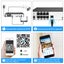 Saqicam H.265 8CH 5MP POE NVR CCTV Package DIY Kit IR Outdoor Audio IP Camera Carousel 3