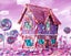 LARGE FULL DIAMOND PAINTING - CANDY HOUSE 40CM X 60 CM Carousel 1