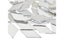 Chzimade 100Pcs/lot 10x20mm Diamond Shape Glass Mirror Mosaic Tiles For Home Carousel 7