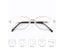 Full Metal Frame Glass Lenses Female Male Reading Glasses Women's Men's Unisex Carousel 3