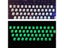 Keyboard Sticker Russian Letters Ultrabright Fluorescence Luminous Carousel 5