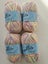 *6 ball* acrylic multi-color Knitting yarn/8Ply/5533-B45 Carousel 2