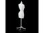 1 PCS Doll Dress Cloth Gown Plastic Demountable Display Support Holder Carousel 3