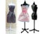 1 PCS Doll Dress Cloth Gown Plastic Demountable Display Support Holder Carousel 4