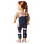 American Girl, for 18" Doll ~ RESILIENT STRIPED LEGGINGS & SWEATPANTS ~ set of 2 Carousel 3