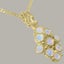 Gold Natural Opal Womens Pendant & Chain - Full 18ct Gold UK Hallmark Carousel 2