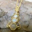 Gold Natural Opal & Cubic Zirconia Womens Bohemian Pendant & Chain Carousel 4