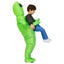 Costume Stage Clothing Adult Inflatable Green Alien Costume Scary Funny Cosplay Carousel 7
