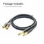 Dual 6.35mm Audio to 2 RCA Cable Carousel 8
