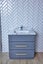 New Arrival- Freestanding Vanity 800mm with Drawers Dark Grey (SOLID WOOD) Carousel 9