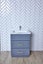 New Arrival- Freestanding Vanity 600mm with Drawers Dark Grey (SOLID WOOD) Carousel 4