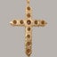 Rose Gold Natural Citrine Womens Cross Pendant & Chain - Choice of Chain Lengths Carousel 3